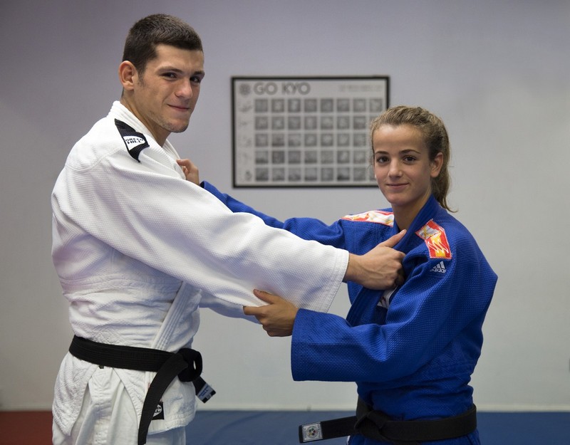 Lucas y Natalia vuelven del Campeonato del Mundo de Judo Cadete, sin medallas